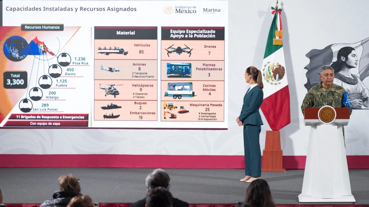 Ya suman en Puebla 13 muertos por Jerry; plan DN-III mantiene a 2,147 efectivos en la Sierra Norte 