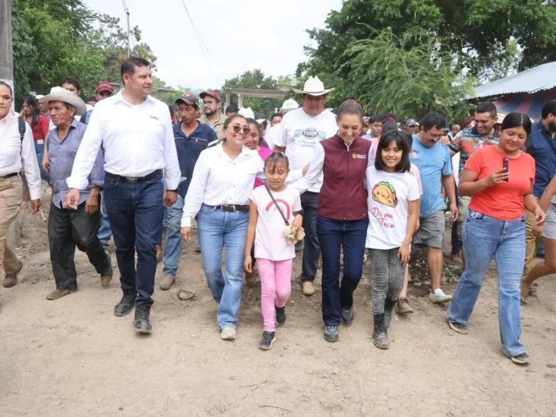 Claudia Sheinbaum regresa a Puebla para verificar daños por las lluvias; recorre Pantepec con Armenta  