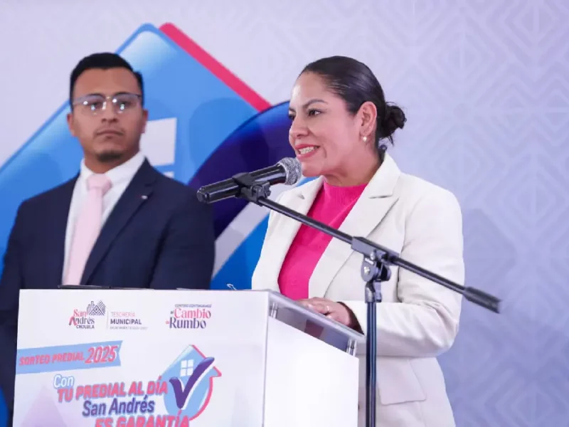 Reconoce Lupita Cuautle el compromiso ciudadano durante el Sorteo Predial 2025