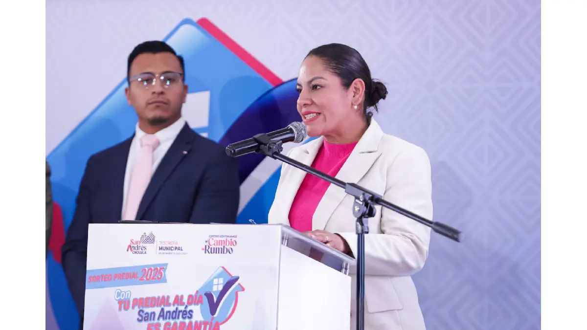 Reconoce Lupita Cuautle el compromiso ciudadano durante el Sorteo Predial 2025