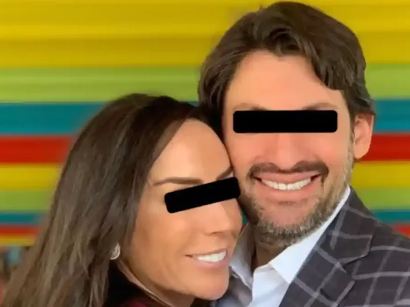 Víctor Álvarez Puga y su esposa Inés Gómez Mont.