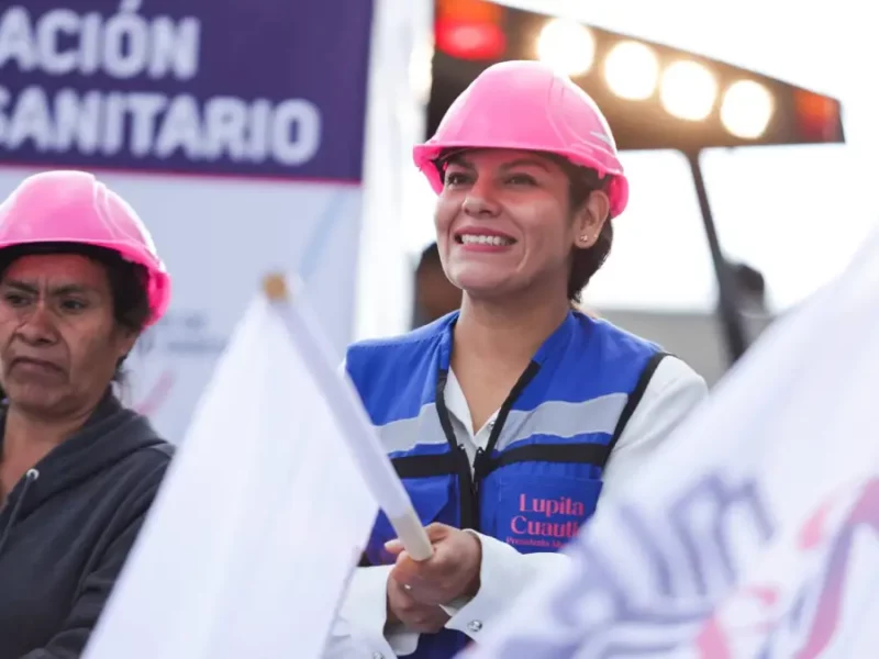 Fortalece Lupita Cuautle infraestructura hidráulica y sanitaria en San Rafael Comac