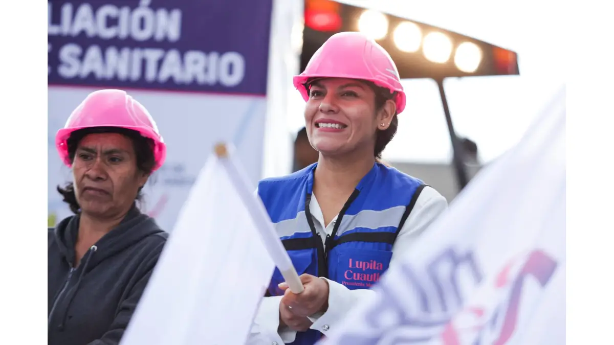 Fortalece Lupita Cuautle infraestructura hidráulica y sanitaria en San Rafael Comac