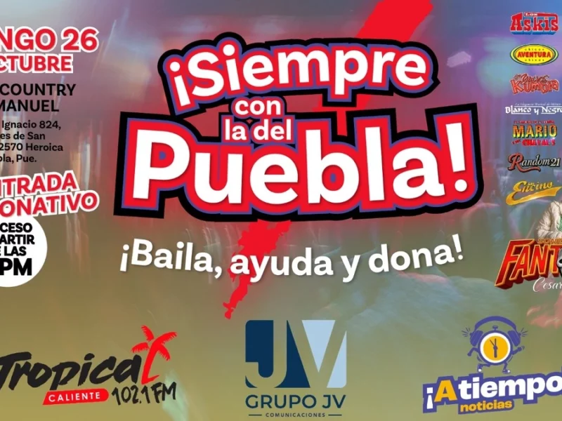 Los Askis, Grupo Súper Class y más estarán en el baile con causa para la Sierra Norte