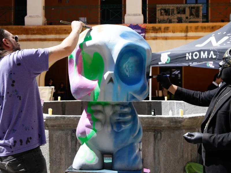 Festival “Me lleva la Huesuda” exhibirá más de 100 calaveras en el centro de Puebla  