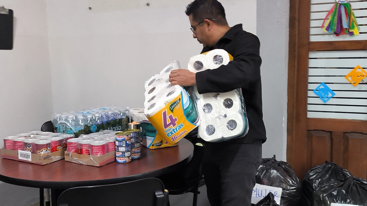 Centros de acopio para ayudar a la Sierra Norte de Puebla 