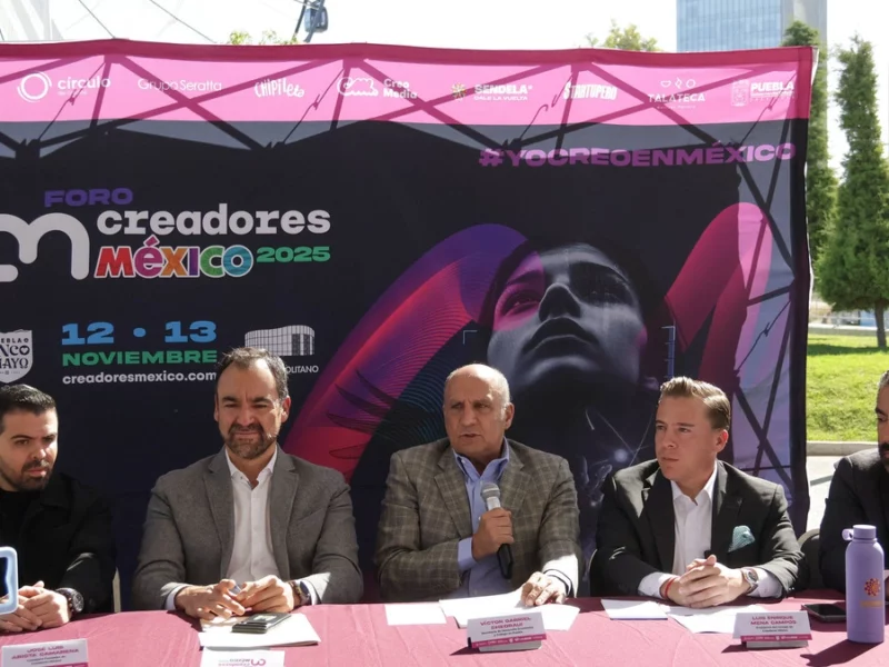 Foro Creadores México 2025 en Puebla, ¿qué ponentes estarán?  