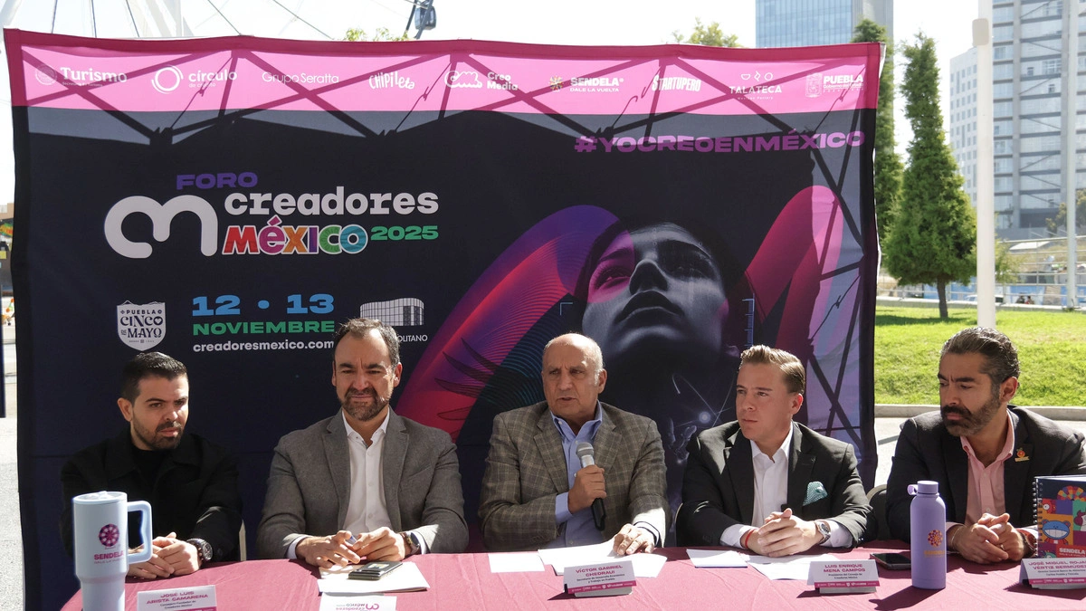 Foro Creadores México 2025 en Puebla, ¿qué ponentes estarán?  