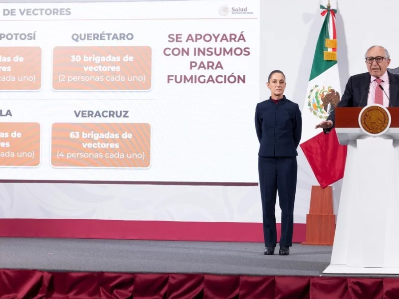 Hay 300 casos de dengue en zona afectada por Jerry en Puebla; lanzan emergencia por inundación