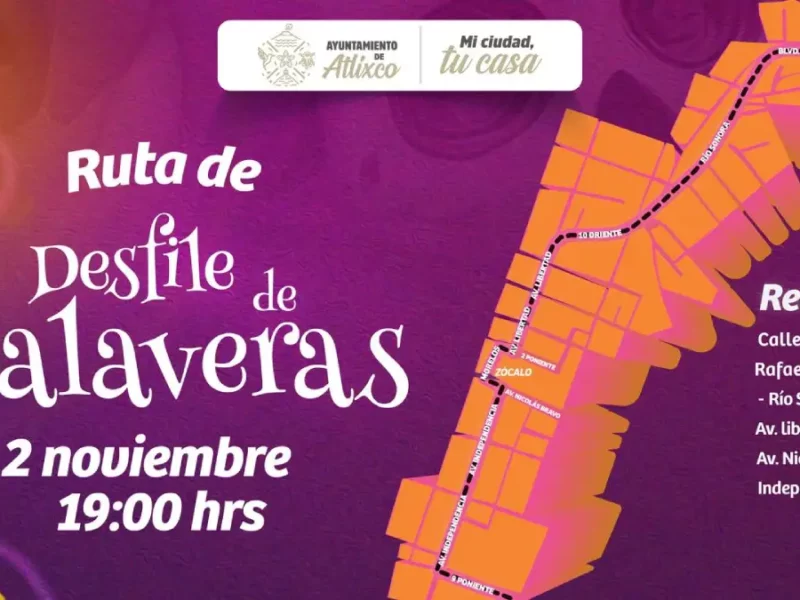 Atlixco celebra el día de muertos con arte, cultura y tradición: Ariadna Ayala