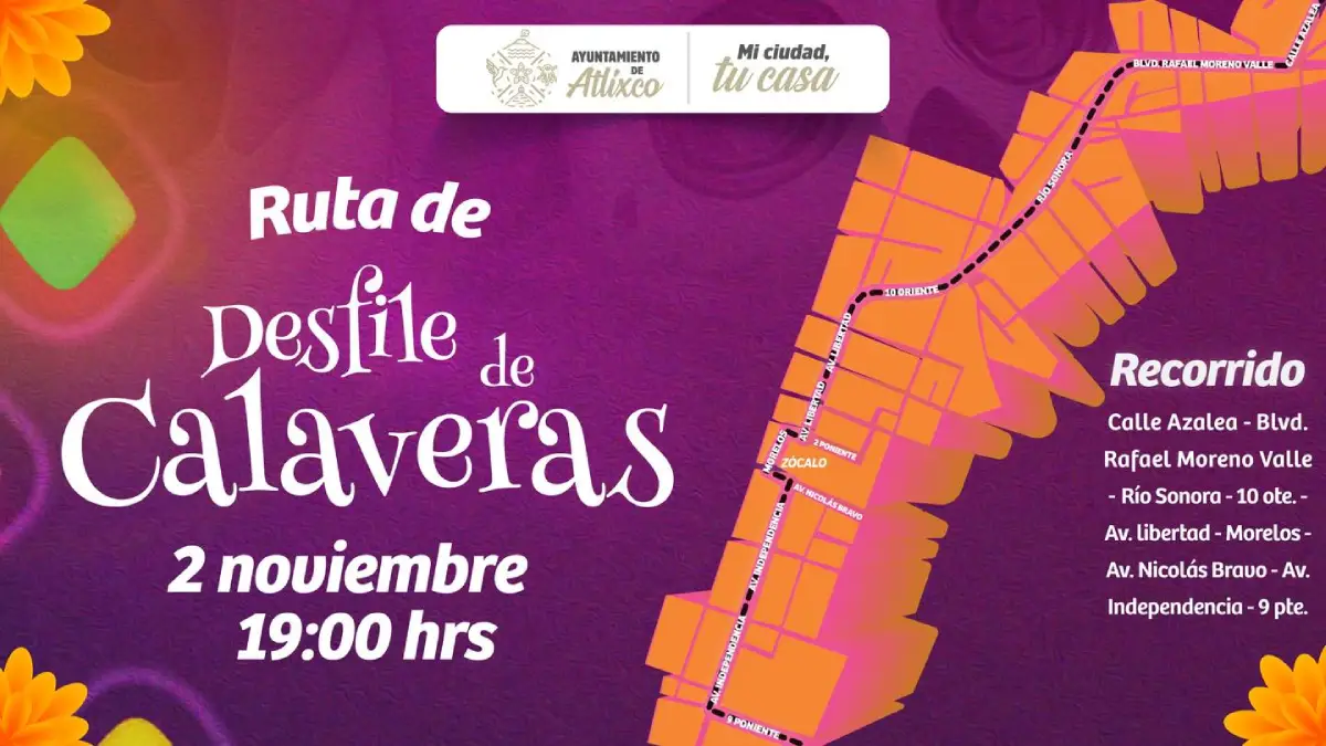 Atlixco celebra el día de muertos con arte, cultura y tradición: Ariadna Ayala