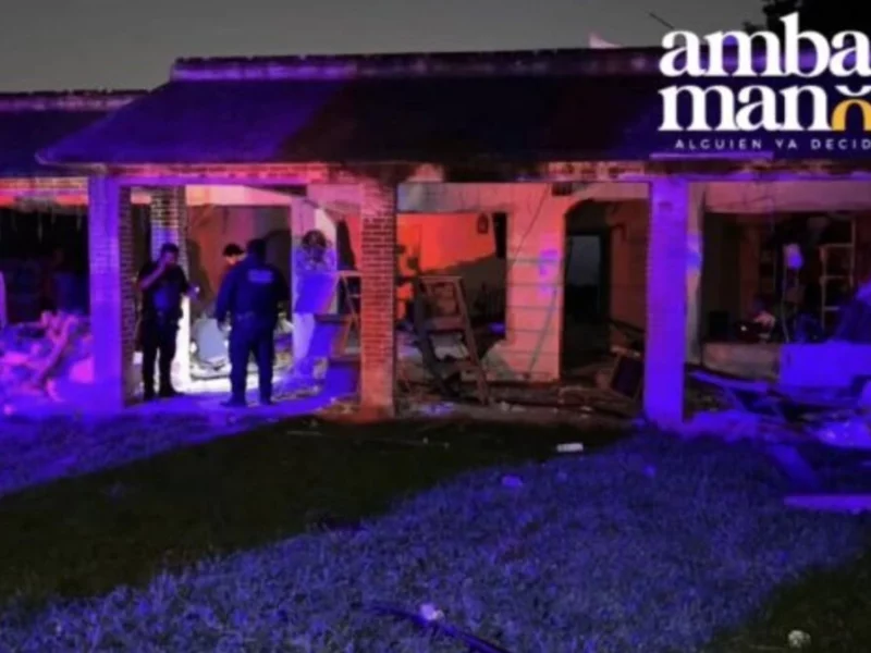 Explosión de pirotecnia en Xiutetelco deja a un niño muerto y a una mujer herida 