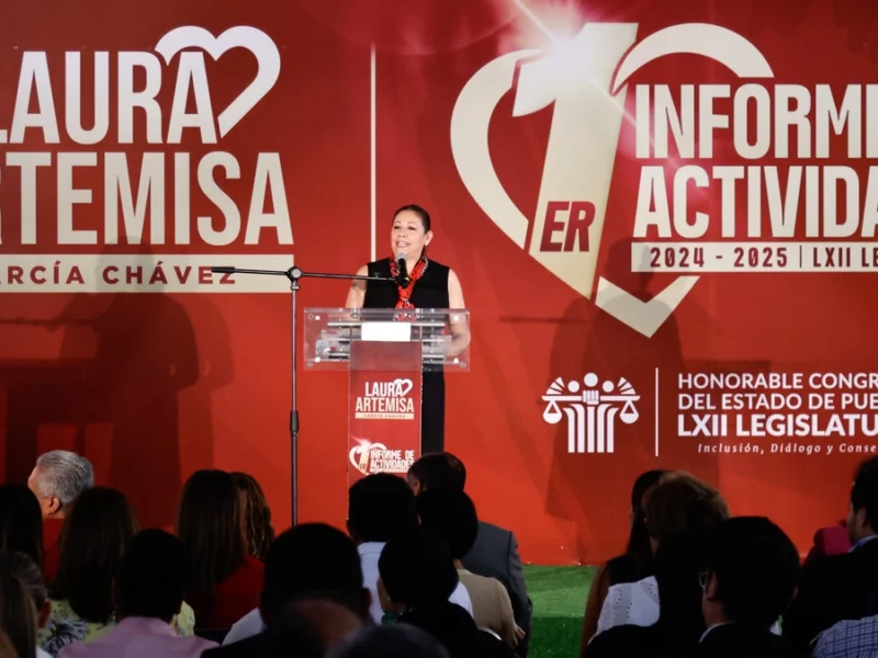 “Las mujeres estamos listas para gobernar”: Laura Artemisa en primer informe