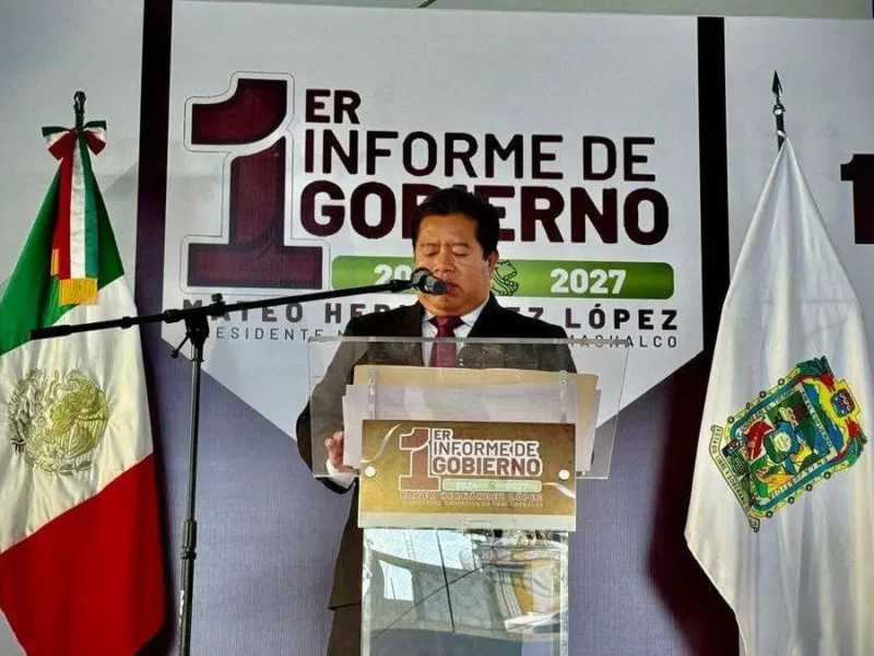 Primer Informe: Mateo Hernández presume baja de delitos en Tecamachalco