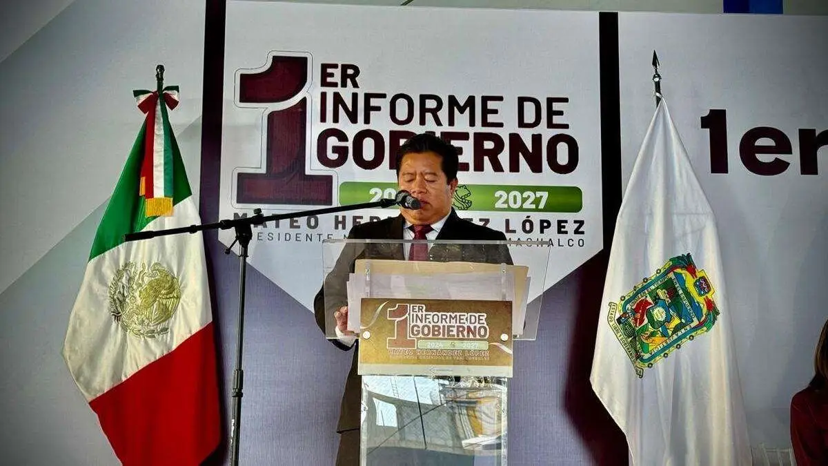 Primer Informe: Mateo Hernández presume baja de delitos en Tecamachalco