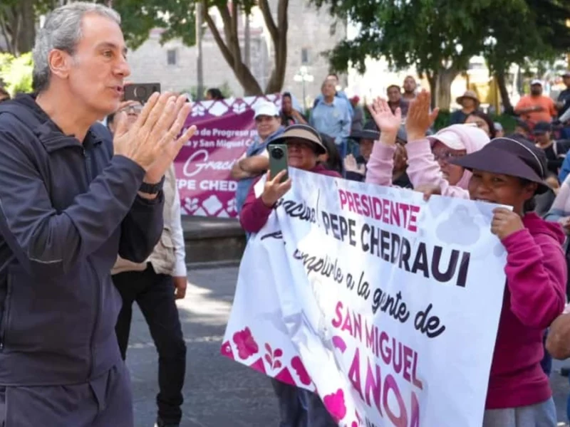 Pepe Chedraui ratifica su respaldo para las 17 juntas auxiliares de Puebla capital