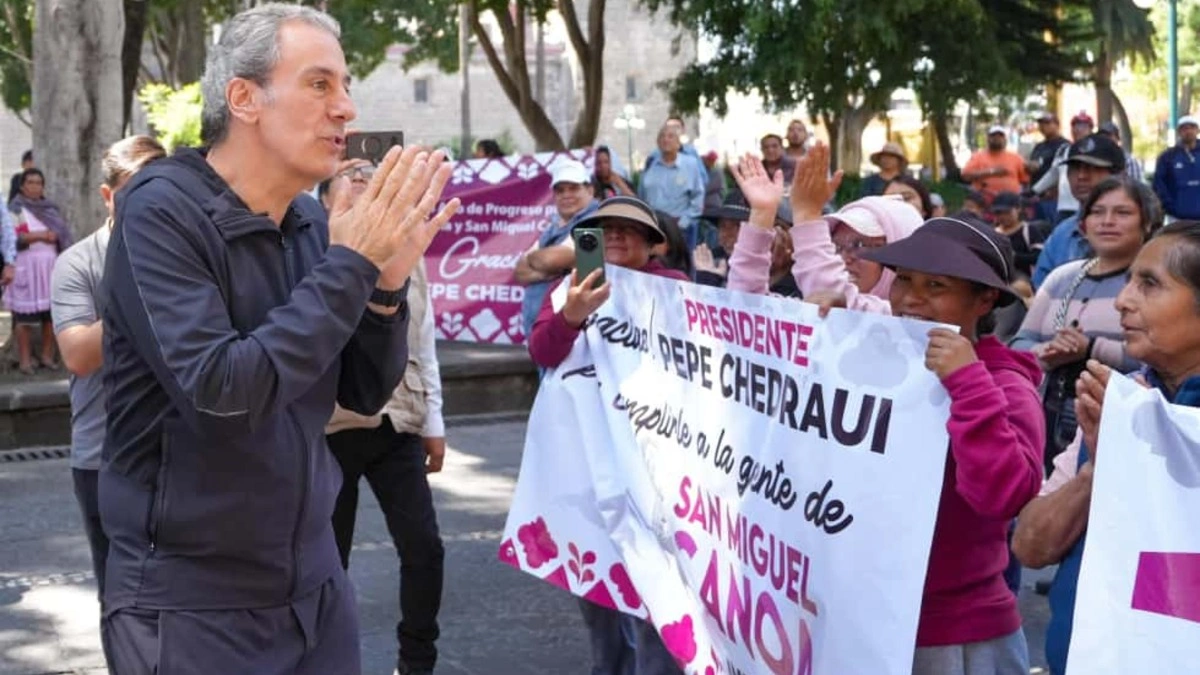 Pepe Chedraui ratifica su respaldo para las 17 juntas auxiliares de Puebla capital