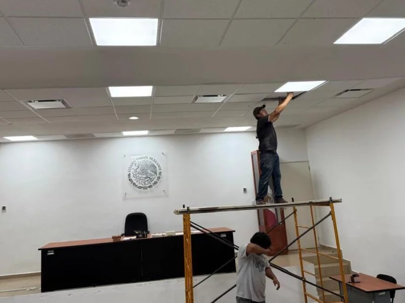 Rehabilitan juzgados de la Sierra Norte tras afectaciones por lluvias