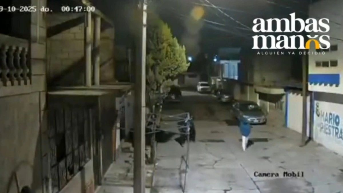 VIDEO: Así operan los ladrones de autopartes de San Jerónimo Caleras