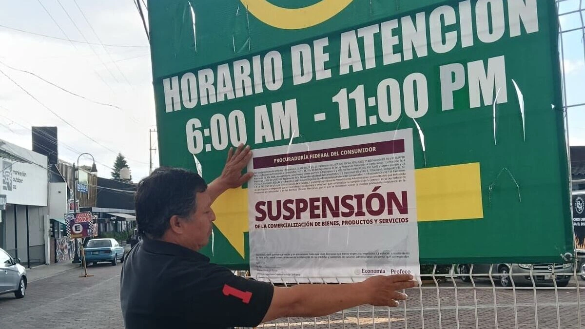 Suspenden otro estacionamiento en Cholula por infracciones a la Ley Federal del Consumidor  