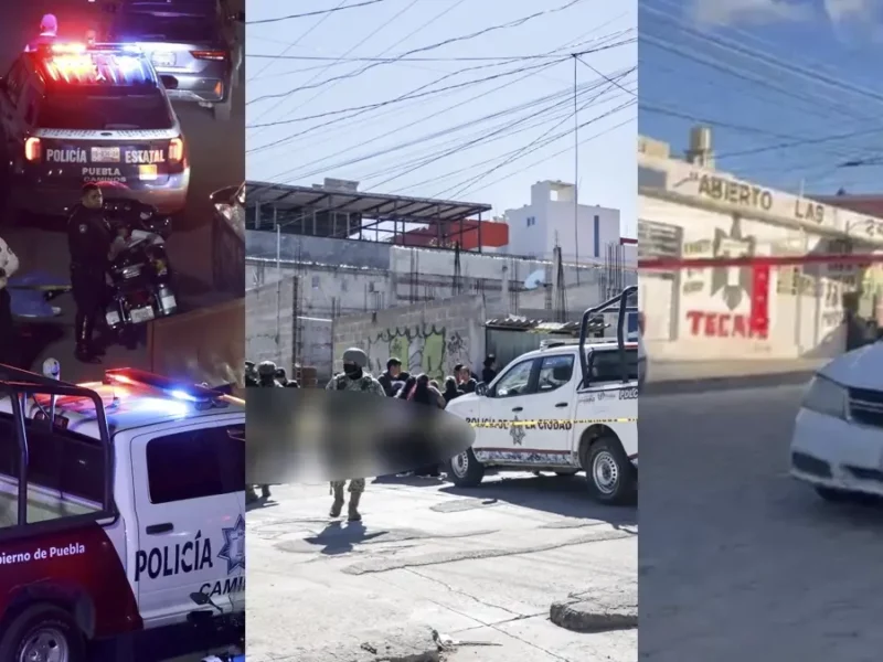 Miércoles rojo en Puebla capital: mueren seis personas