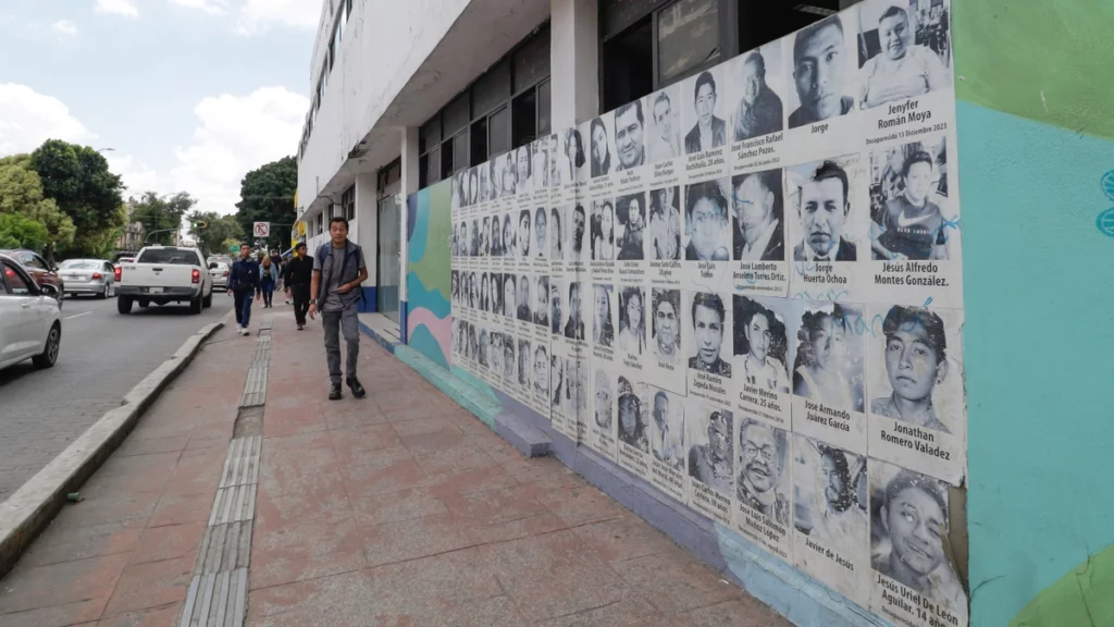 Voz de los Desaparecidos llama a restaurar el mural de búsqueda
