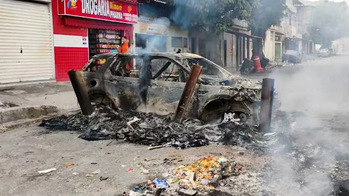 FOTOS: Reportan megaoperativo contra el narco en Brasil; hay más de 60 muertos