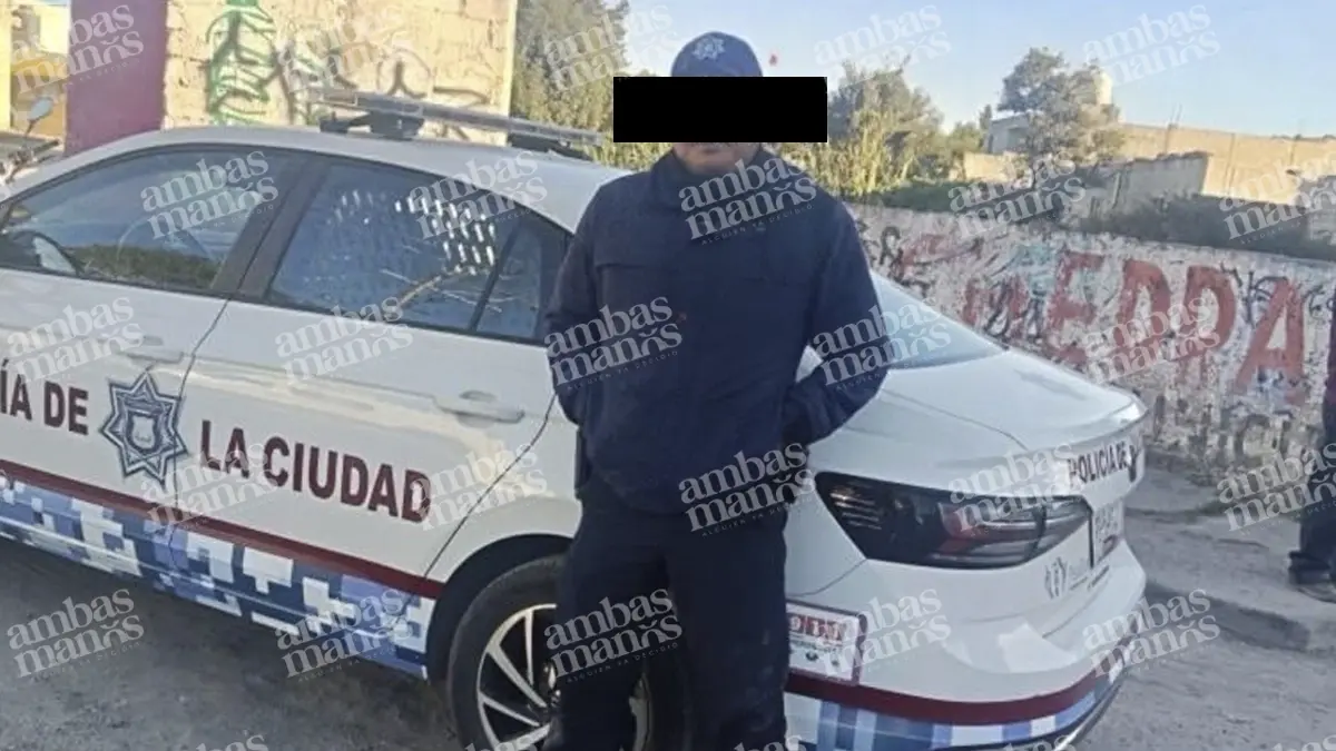 Policía municipal hiere a un hombre en la colonia Historiadores de Puebla 