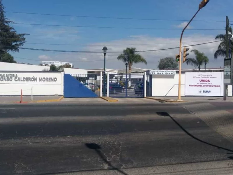 ¿Otra vez hay paro en la BUAP? La Prepa Calderón suspende labores
