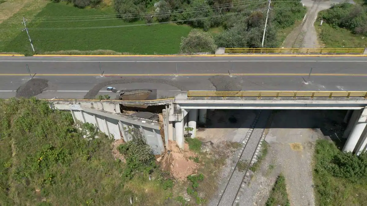 Reabren el Puente Bulevar Aeropuerto en Huejotzingo 