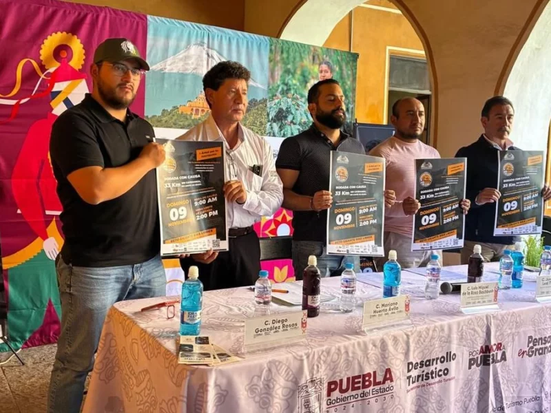 Realizarán rodada con causa para reforestar el bosque de Libres tras incendio