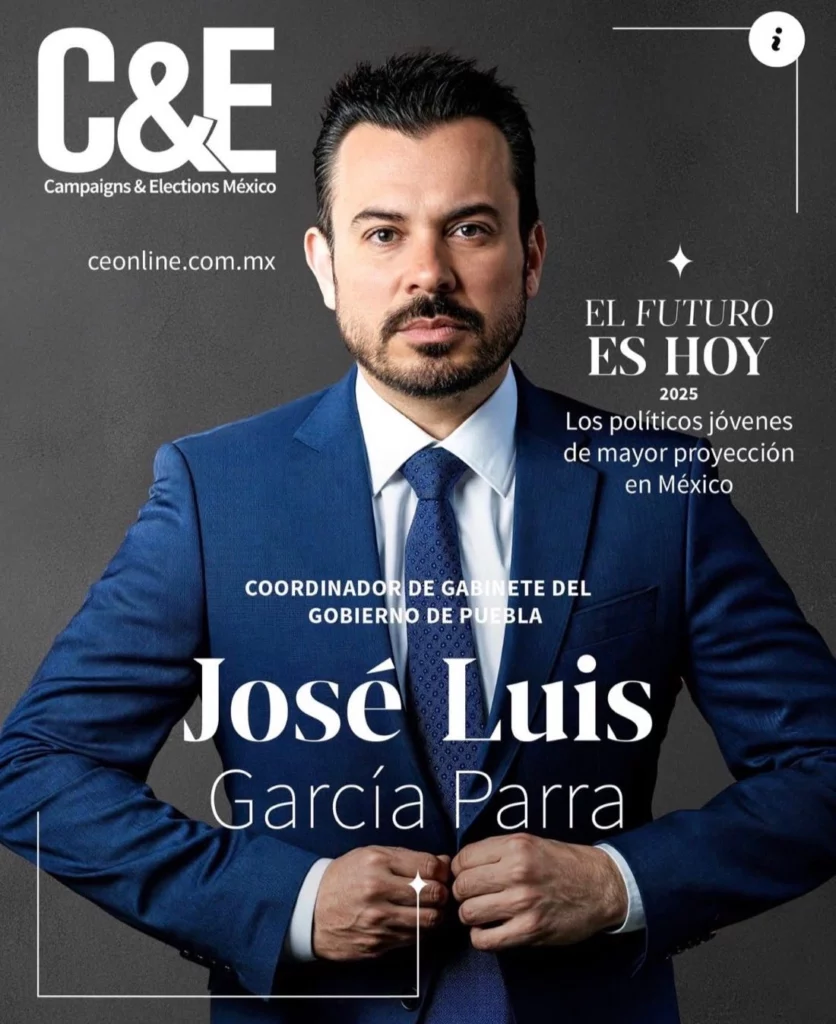 José Luis García Parra parece comenzar a posicionar su imagen con miras al proceso electoral del 2030.