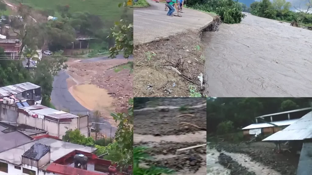Lluvias azotan la Sierra Norte de Puebla, ¿cuáles son los estragos?