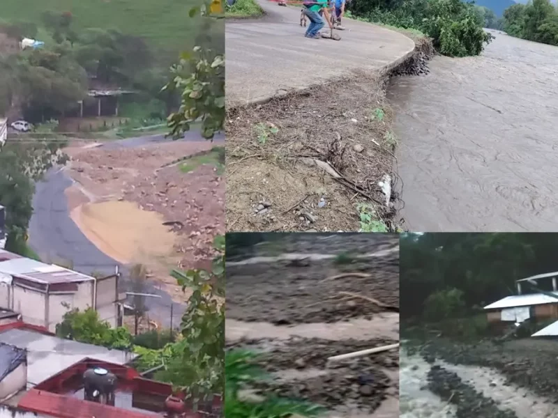 Lluvias azotan la Sierra Norte de Puebla, ¿cuáles son los estragos?