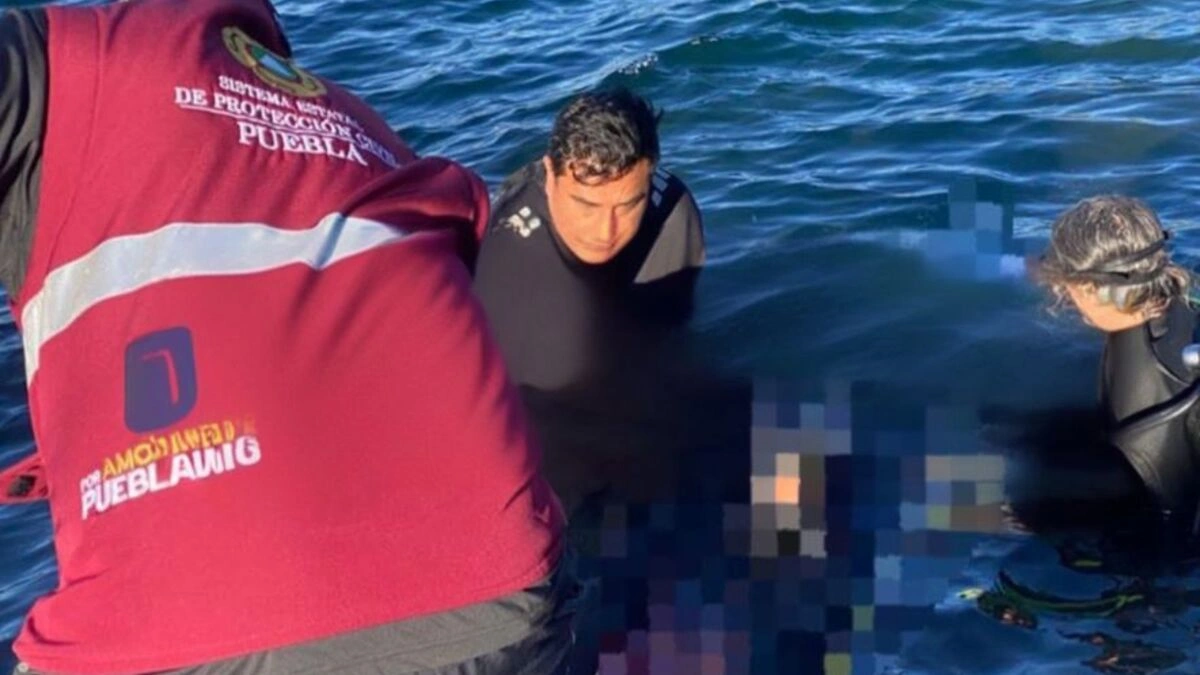 Joven de 22 años originario de Veracruz muere ahogado en la laguna de Alchichica