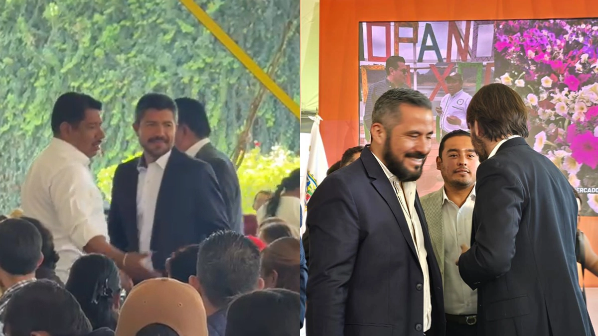 Lalo Rivera y más panistas aparecen en evento de Movimiento Ciudadano.