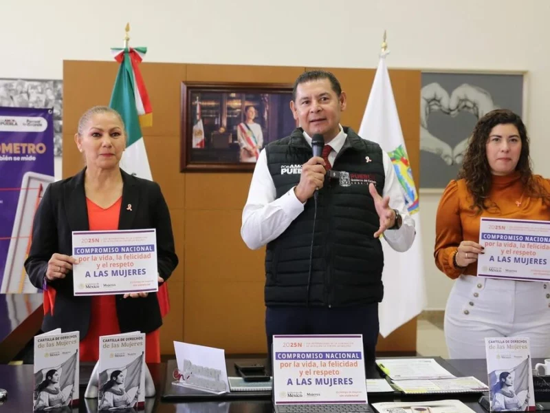 Armenta en "La mañanera" de Sheinbaum destaca descentralización de la FGE en Casas Carmen Serdán 