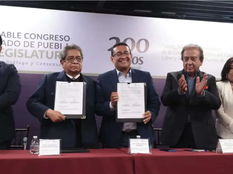 Refrenda Congreso del Estado convenio de colaboración con el IAP-Puebla