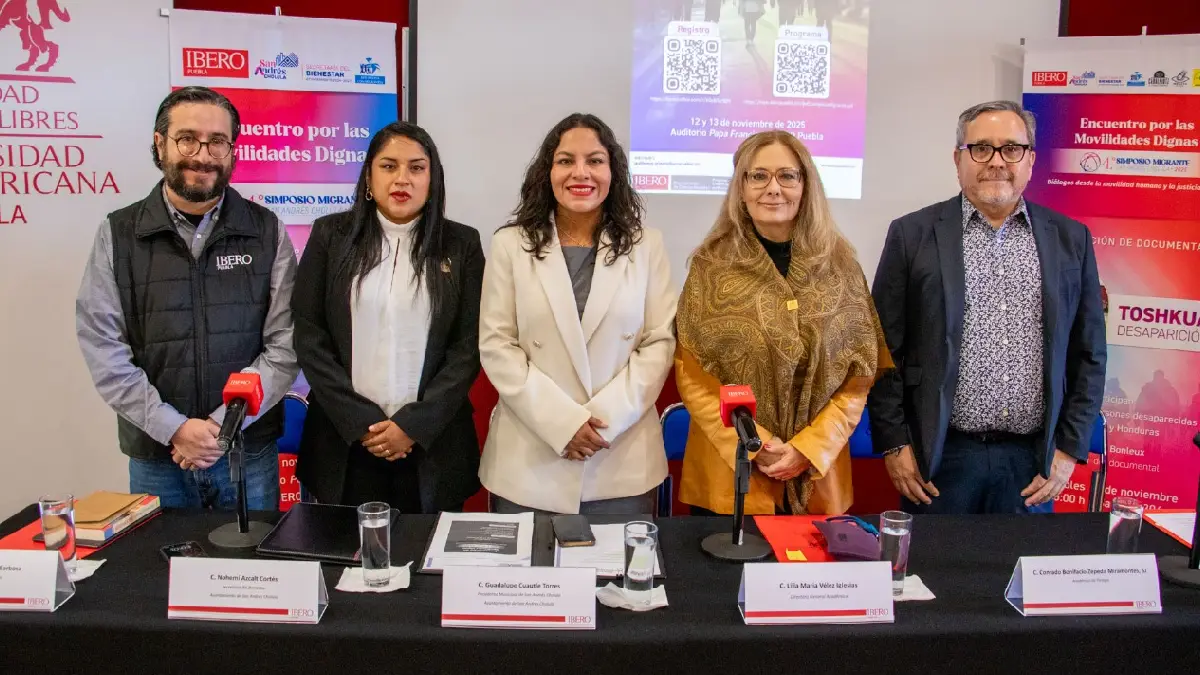San Andrés Cholula y la IBERO Puebla impulsan diálogo sobre Movilidad Humana