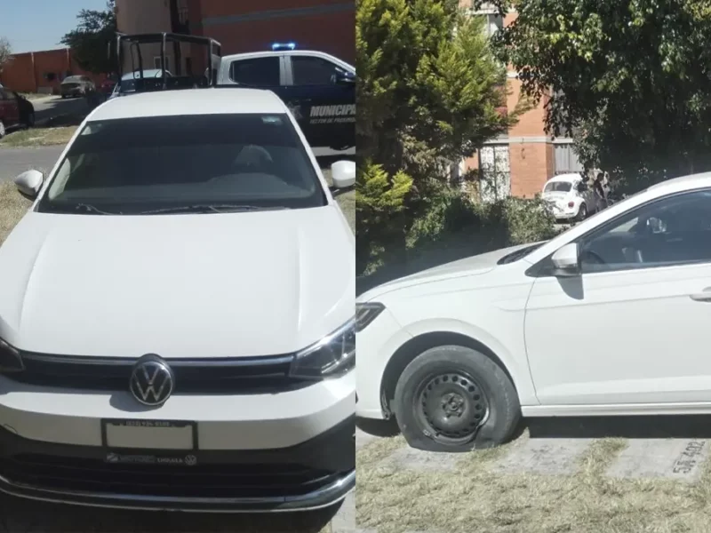 Ubican en Cuautlancingo auto vinculado a intentos de levantones a mujeres en Cholula.