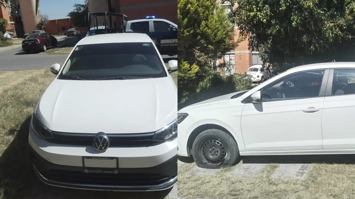 Ubican en Cuautlancingo auto vinculado a intentos de levantones a mujeres en Cholula.