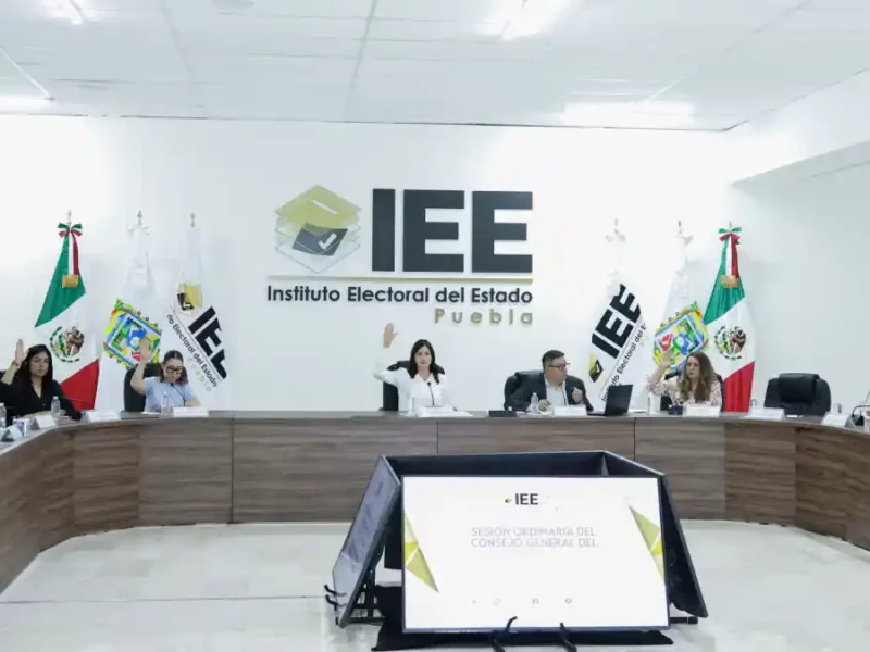 Rechazan solicitud presupuestal del IEE en Puebla para preparar proceso electoral.