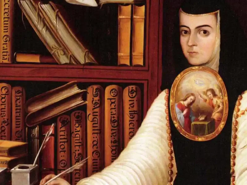 Sor Juana Inés de la Cruz.