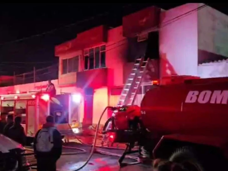 Muere abuelita en el municipio de Atlixco tras incendiarse su casa 