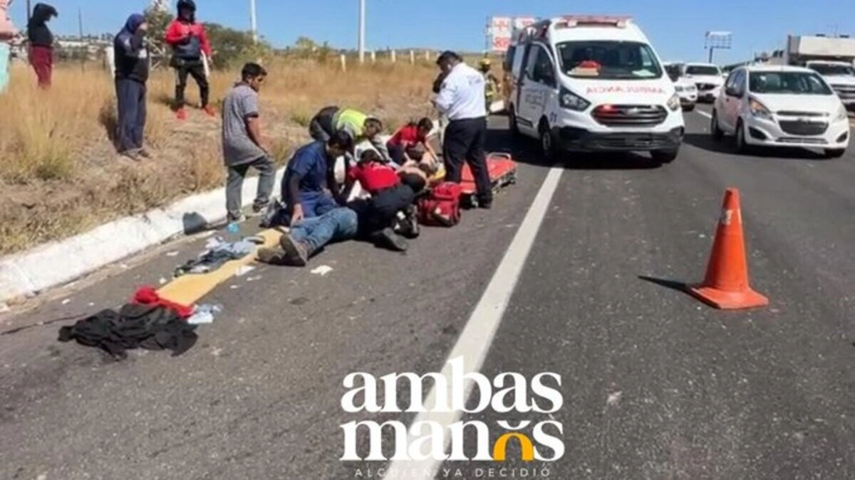 Se accidentan albañiles en la Puebla-Atlixco; hay tres heridos de gravedad 