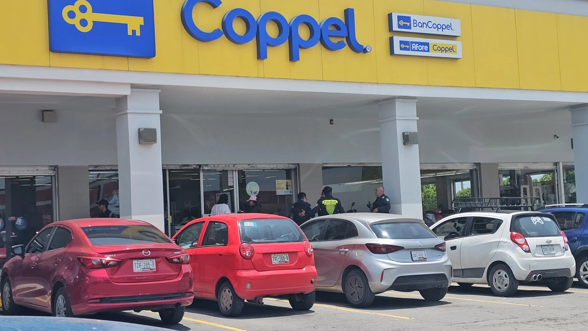 Con un arma y 10 cartuchos útiles, asaltan el Coppel de Guadalupe Hidalgo 