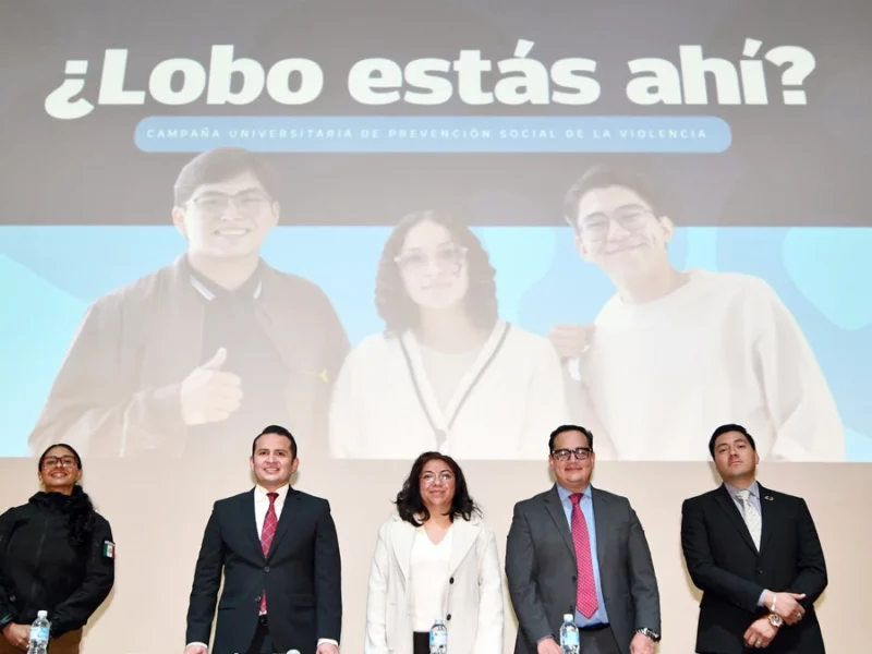 ¿Lobo estás ahí?, campaña universitaria de prevención social de la violencia en la BUAP