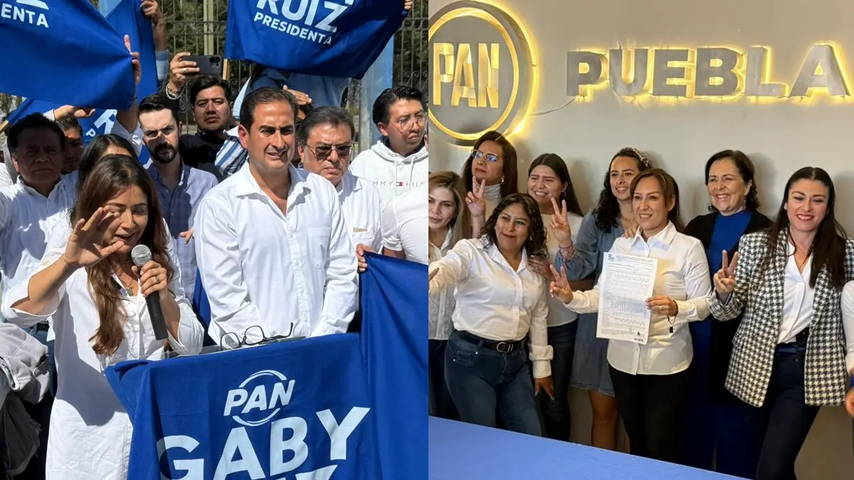 Lupita Leal y Gaby Ruiz, las candidatas por la dirigencia del PAN en Puebla capital   