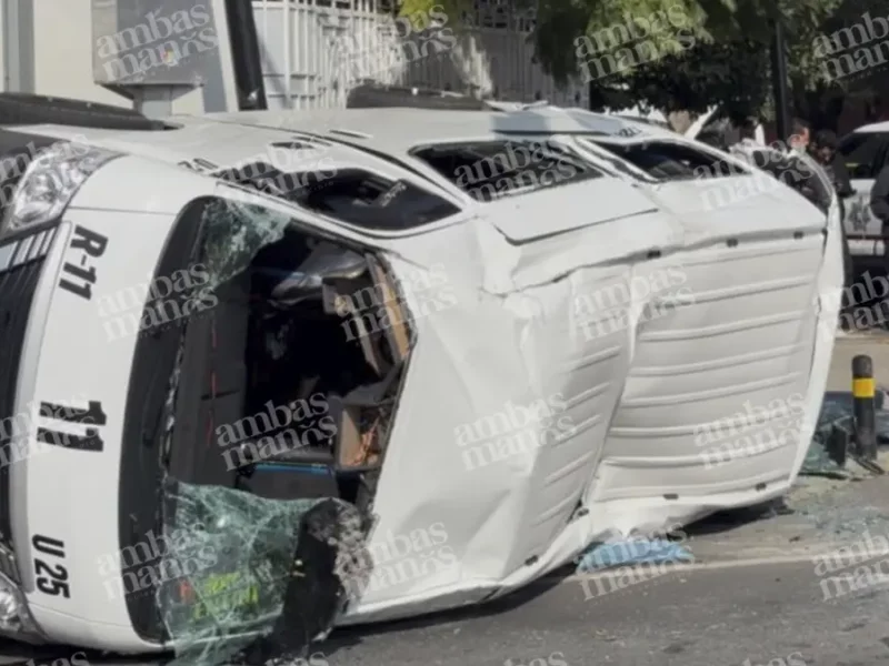 Choque entre camioneta Audi y ruta 11 deja varios lesionados en El Carmen