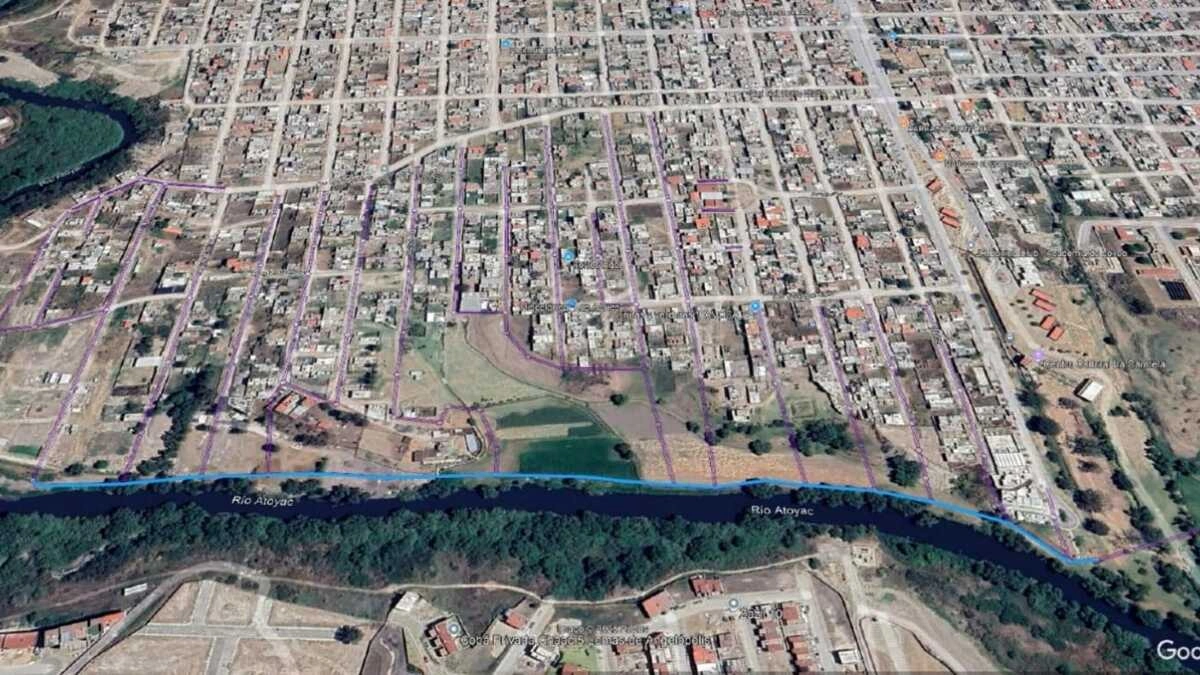 Gobierno de Puebla construirá un colector sanitario junto al Atoyac al sur de Puebla 